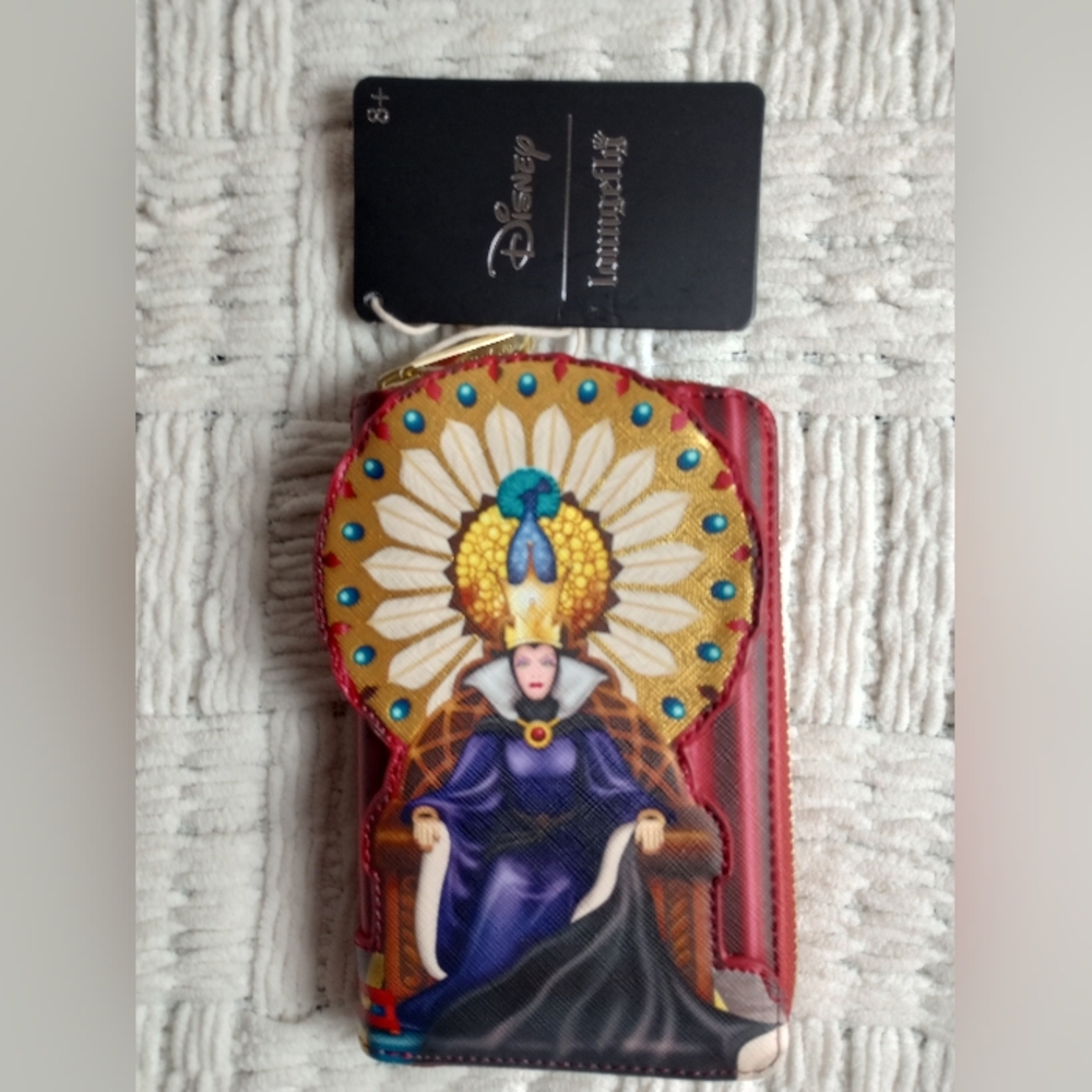 Disney Loungefly Snow White Evil Queen Wallet NEW WITH TAGS